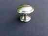 M1581 Set 4 Cabinet Satin Nickel Knobs Pull Knob Drawer Top