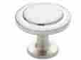 Sh5305-sn-25 South Main Hardware 25 Pack Modern Round Drawer Knob 1-1 4 Satin Nickel 646437236904