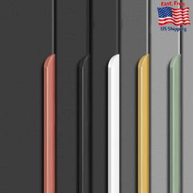 B0cnwc1bt5 Shozafia 4 Pack White Finger Pull Cabinet Handles Drawer Edge Tab Kitchen 256mm