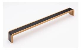 P-2000-12-mb-sb Sietto Fusion 12 Inch C To Handle Cabinet Pull Matte Black / Satin