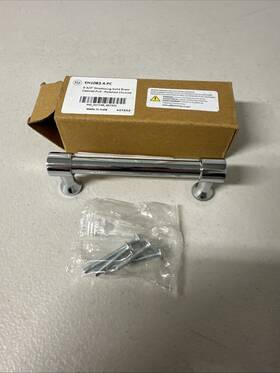 Eh1083.4.pc Signature Hardware 437552 Hw Strasbourg 3-3/4 Inch Cabinet Pull-polished Nickel