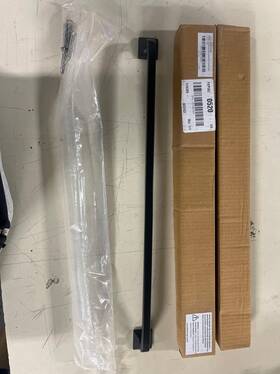 Sh447163 Signature Hardware 447163 18 Inch Klein Brass Appliance Pull Black Powder Coat