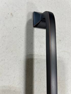 447170 Signature Hardware Klein 24 Inch Appliance Pull - Oil Rubbed Bronze