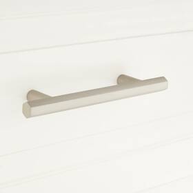 Eh6561.4.nkl Signature Hardware 447496 Khoit 4 Inch C2c Bar Cabinet Pull - Brushed Nickel Eh6561.4.nkl Signature Hardware 447496 Khoit 4 Inch C2c Bar Cabinet Pull - Brushed Nickel