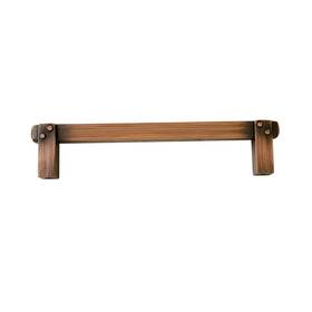 450335 Signature Hardware Hovland 6 Inch Solid Brass Cabinet Pull - Antique Copper
