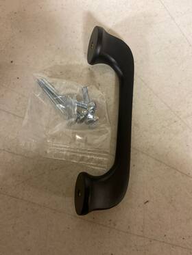 465145 Signature Hardware Amarilla Black 3-3/4 Inch Center Cabinet Pull