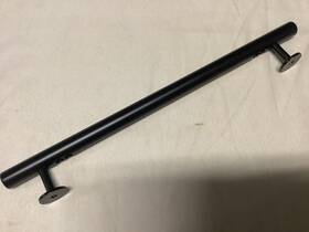 466504 Signature Hardware Diehl 10 Inch Adjustable Cabinet Pull - Satin Black