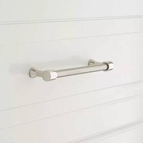 Sh553017pnsn Signature Hardware 479485 Strasbourg 6 Inch C2c Cabinet Pull - Pn/sn
