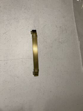 488677 Signature Hardware Inigo 5 Inch Handle Cabinet Pull - Golden Champagne