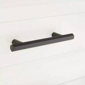 947837 Signature Hardware 4 Khoit Solid Brass Cabinet Pull Black