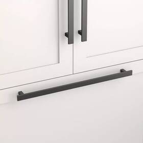 Amw-cont-app-24-blk Signature Hardware Covello 24 Appliance Pull Matte Black Amw Cont App Blk