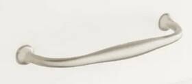 B-3950-6.25-ss Signature Hardware Padilla Brass 6.25 Cabinet Pull Brushed Nickel
