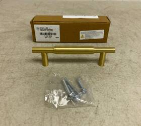 Eh1079.4.sbs Signature Hardware 3-3/4 Inch Colmar Solid Brass Cabinet Pull - Satin