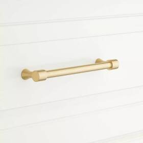 Eh1083.4.sbs Signature Hardware 3-3/4 Inch Strasbourg Solid Brass Cabinet Pull Satin