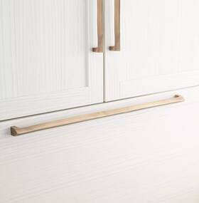 Hn-b-9000.24.ab Signature Hardware 24 Inch Rindahl Solid Brass Appliance Pull - Antique