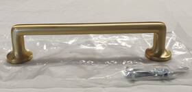 Sh553009sb Signature Hardware Belfast 6 Inch Solid Brass Cabinet Pull In Satin