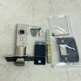 Sh553014blk Signature Hardware Privacy Latch Set 2-3/4ftft Backset Black