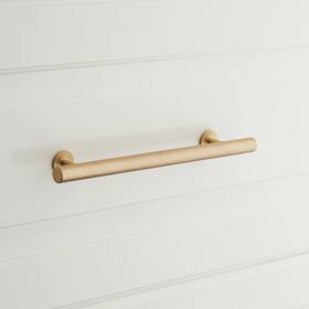Sh55332sb Signature Hardware 10 Inch Diehl Adjustable Round Brass Drawer Pull
