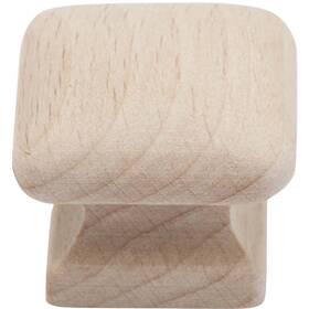 578di-2 Sim Supply Inc. Do It Wood Hardwood Square 2 Inch Cabinet Knob 2-pack Inc