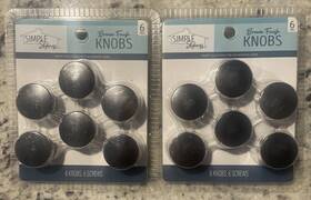 Simple Stylings 672125084984 12 Bronze Finish Cabinet Door Knobs And Screws By Stylings. Nip Simple Stylings 672125084984 12 Bronze Finish Cabinet Door Knobs And Screws By Stylings. Nip