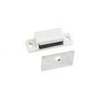 50631-r Single White Model 50631- 15lb Zinc Magnetic Packs Catch 15