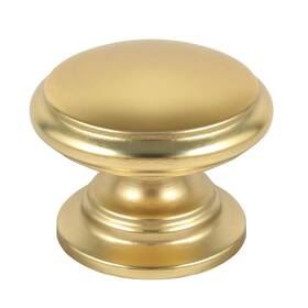 Sko008 Skohom 10 Pack Drawer Knobs - Flat Black And Champagne Gold 1 1/4 Inch 32mm Kitche