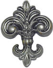 Sl-681216 Sierra Lifestyles Fleur De Lis Cabinet Knob Pewter 665416812168
