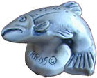 Sl-681337 Sierra Lifestyles Fish Cabinet Knob Left Facing Pewter 665416813370