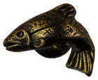 Sl-681368 Sierra Lifestyles Fish Cabinet Knob Left Facing Bronzed 665416813684