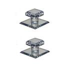 Smp Mirart Pull Handle Self Stick Small Square 759473640311
