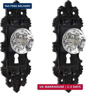 Soffee Design 712396474753 2pcs Vintage Cabinet Pull Drawer Knob Distressed Closet Handle Wi