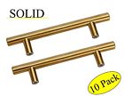 Solid-cl-149gd96 Tmc Gold Solid Stainless Steel Cabinet Pulls With Hole Distance