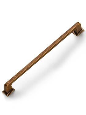 B0ctq8rcdx Sorwduerm 10pk Antique Brass Cabinet Pulls 6.3 Inch 160mm Square Hole Center