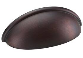 South Main Hardware 646437236805 3 Inch 76 Mm Satin Nickel Bin Cup Drawer Pull 25-pack