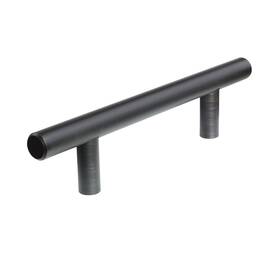 South Main Hardware 841511107006 3 Inch 76.2 Mm Oil Rubbed Bronze Modern Straight Euro Style Bar Cabinet Pull