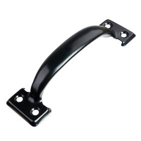 South Main Hardware 841511107167 5.5 Inch 140 Mm Black Steel Cabinet Drawer Pull 2-pack
