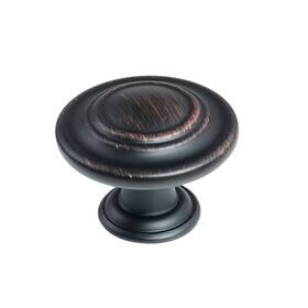South Main Hardware 841511107778 1-1/4 Inch Oil Rubbed Bronze Round Cabinet Knob 25-pack