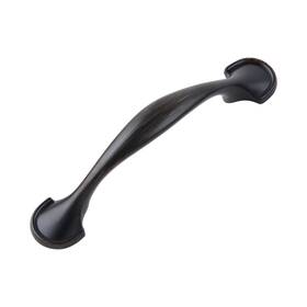 South Main Hardware 841511108058 3 Inch 76 Mm Oil Rubbed Bronze Traditional Rounded-foot Drawer Pull 10-pack