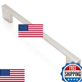 B00jhnxrii Southern Hills Brushed Nickel Cabinet Pulls - 160mm Satin Drawer Handle