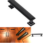 Shkm005-blk-5 Southern Hills Matte Black Cabinet Handles 4 Inch Pulls