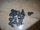 C-9339-1 Spiral Flat Black Knobs -9339-1 Set Pull 12 Amerock