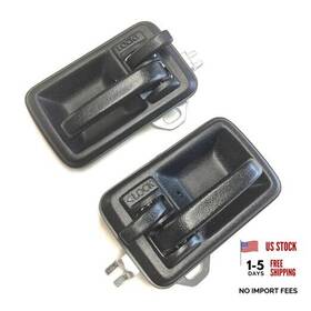 Spusa 7640428 Door Handles/bezels/passenger/driver Sides Black - Samurai Ft85-ft93