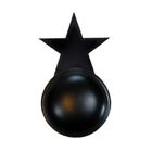 Ec-ss-vwi-dkp-45  Ss-vwi-dkp-45 Village Wrought Iron Inch Star Door Knob Hardware 604414027457