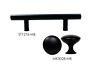 St1276-mb-mk3028-mb Hwd Kpt Solid Stainless Steel Bar Hardware Pulls Matte Black St1276-mb-mk3028-mb Hwd Kpt Solid Stainless Steel Bar Hardware Pulls Matte Black