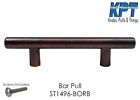 St1496-borb Hwd Solid Stainless Steel Cabinet Kitchen Hardware Pulls Mm Diameter