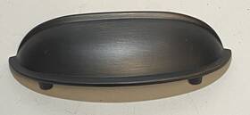 Cp217-ob Stone Mill Cup Pulls 3 In Center-to-center Oil-rubbed Bronze Cabinet Pull