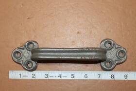 Hw-33 Stoneledge Investments 1-large Raw Handle Barn Door Pulls Western Decor Gate Hardware