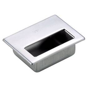 Hh-kp150 Sugatsune Recessed Pull Handle Stainless Steel Satin Threaded Holes