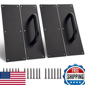 B094y6n3cj Sumnacon 2 Sets 12 Inch Stainless Steel Door Handles Pull Push Plate