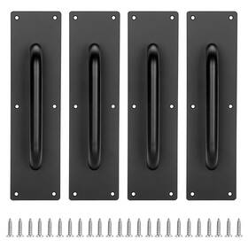 Ulsmc01115 Sumnacon 4pcs Stainess Steel Door Push Plates Sturdy Handle With Screws So